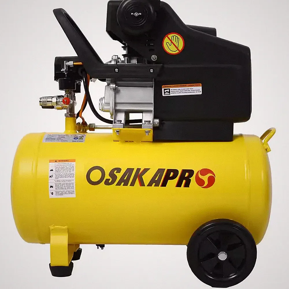 10.0 Gal. 3.5 HP 115 PSI Ultra Quiet Electric Air Compressor in Yellow