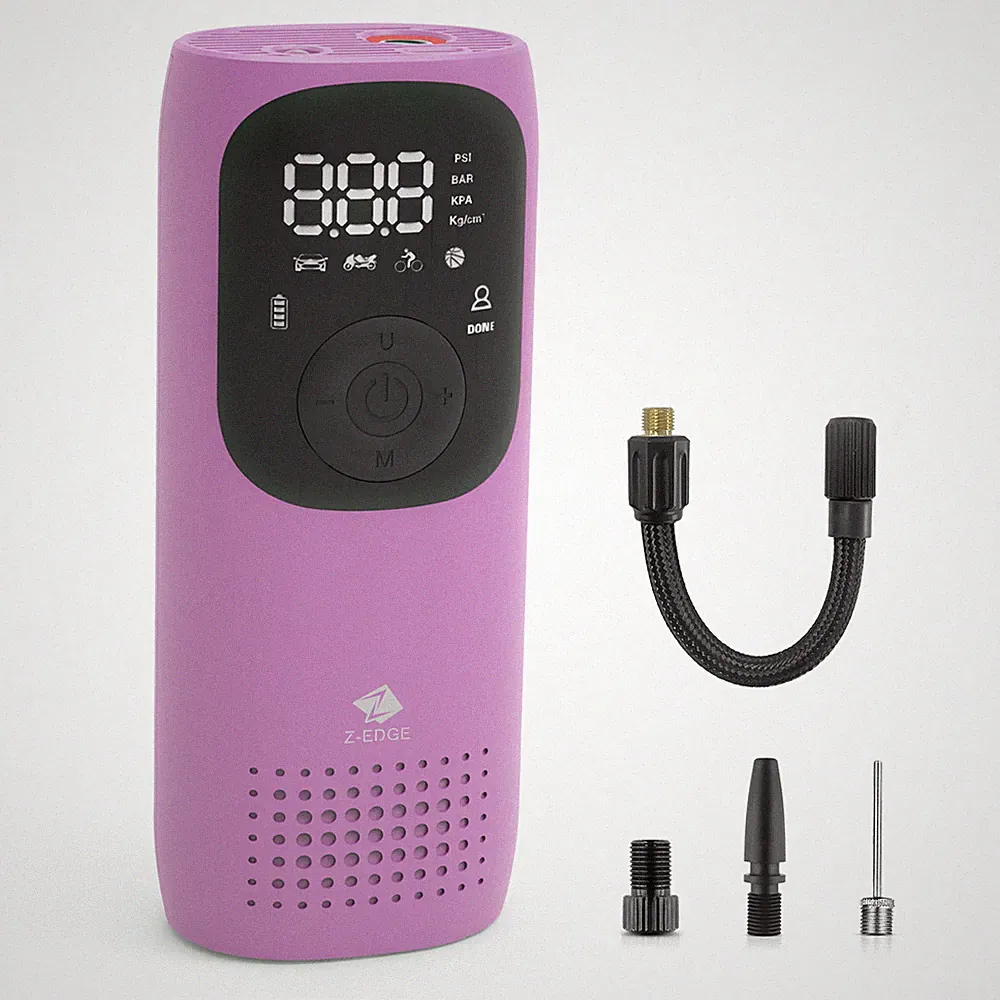 2000 mAh 150 PSI Portable Air Compressor Pump Tire Inflator for Car/Bike/Ball