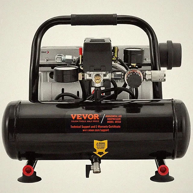 Oil-Free Air Compressor 1gal 90PSI 1.5CFM Ultra Quiet Model
